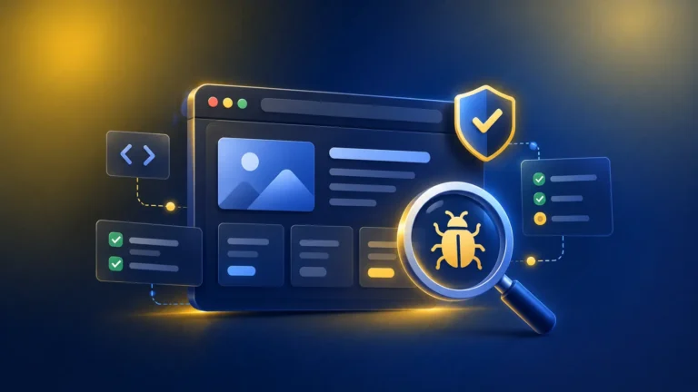 Web testing agents